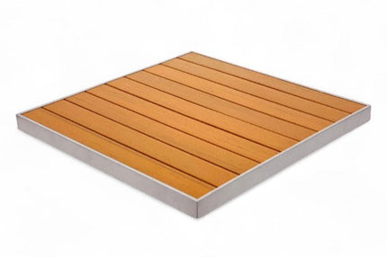 AMKO T66G Teak Restaurant Patio Table Top