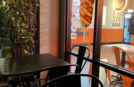 AMKO T72-2828 Black Metal Restaurant Patio Table