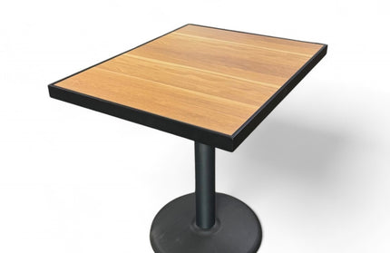 AMKO T73B Oak HPL Restaurant Patio Table Top