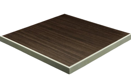 AMKO T73G Espresso HPL Restaurant Patio Table Top