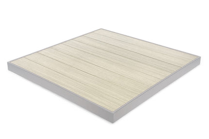 AMKO T75S Gray Brown Restaurant Patio Table Top