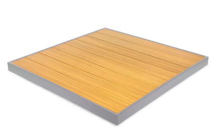AMKO T75S Teak Restaurant Patio Table Top