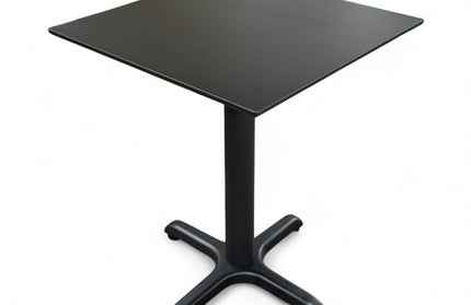 AMKO T76 Solid Black HPL Restaurant Table