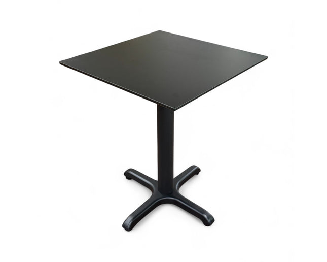 AMKO T76 Solid Black HPL Restaurant Table