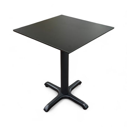 AMKO T76 Solid Black HPL Restaurant Table