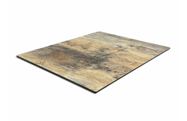 AMKO T76 Weathered HPL Restaurant Patio Table