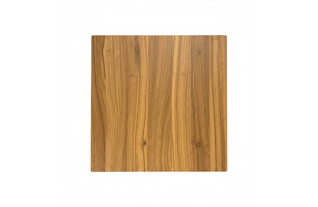 AMKO T76 Black Walnut HPL Restaurant Patio Table