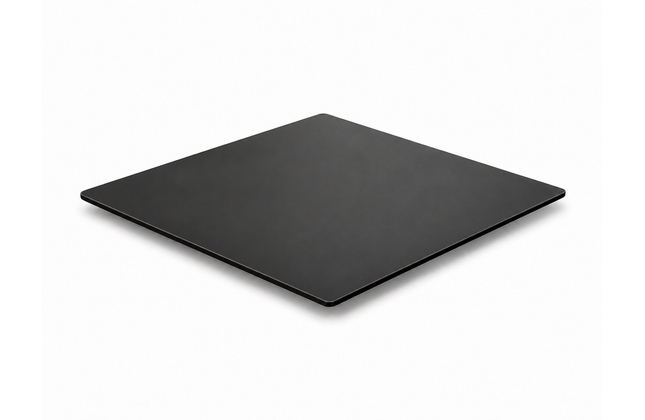 AMKO T76 Solid Black HPL Restaurant Table