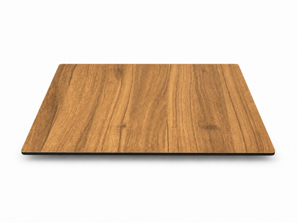 AMKO T76 Black Walnut HPL Restaurant Patio Table