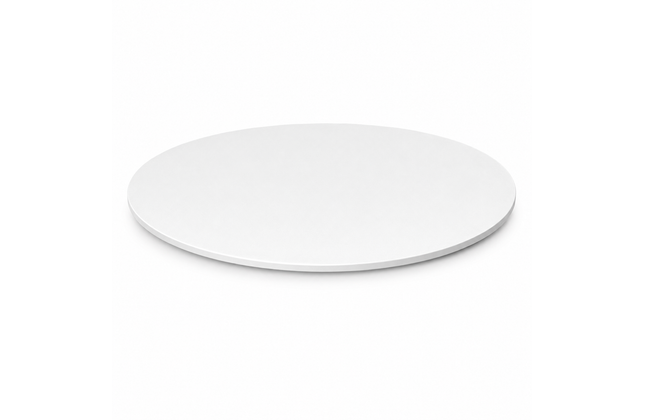 AMKO T80 White Corian Restaurant Patio Table Top