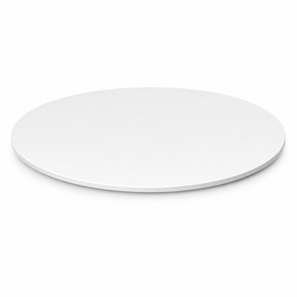AMKO T80 White Corian Restaurant Patio Table Top