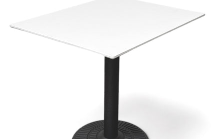 AMKO T80 White Corian Restaurant Patio Table Top