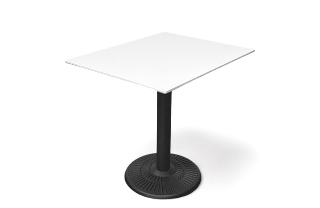 AMKO T80 White Corian Restaurant Patio Table Top