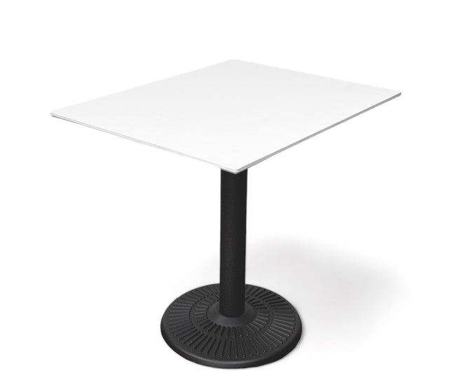 AMKO T80 White Corian Restaurant Patio Table Top