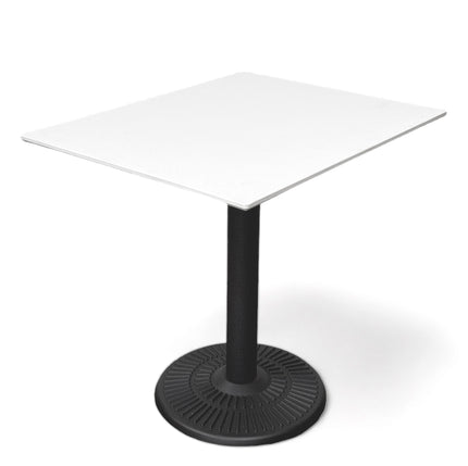 AMKO T80 White Corian Restaurant Patio Table Top