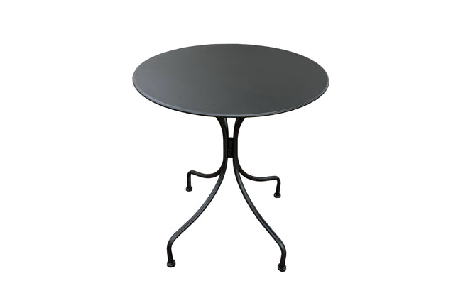 AMKO T86 Black Metal Restaurant Patio Table