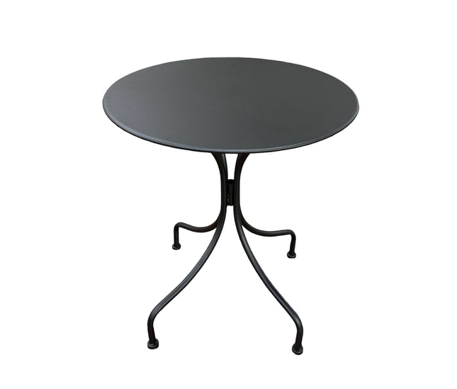 AMKO T86 Black Metal Restaurant Patio Table