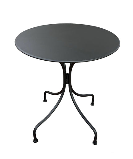 AMKO T86 Black Metal Restaurant Patio Table