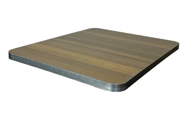 AMKO T88 Ceramic Light Walnut Restaurant Table Top
