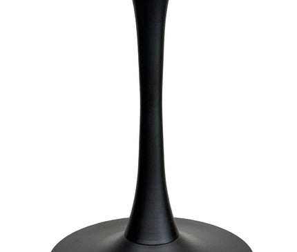 AMKO Trumpet Round Base TRB20R / TRB24R Black Commercial Grade Restaurant Table Base