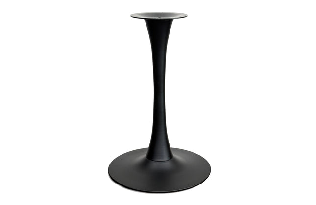 AMKO Trumpet Round Base TRB20R / TRB24R Black Commercial Grade Restaurant Table Base