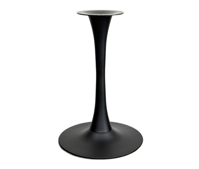 AMKO Trumpet Round Base TRB20R / TRB24R Black Commercial Grade Restaurant Table Base