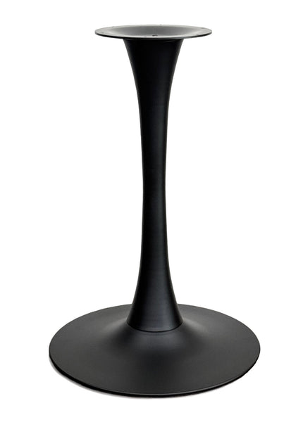 AMKO Trumpet Round Base TRB20R / TRB24R Black Commercial Grade Restaurant Table Base