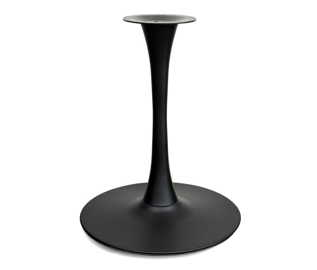 AMKO Trumpet Round Base TRB20R / TRB24R Black Commercial Grade Restaurant Table Base