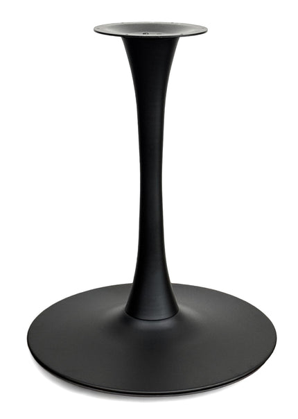 AMKO Trumpet Round Base TRB20R / TRB24R Black Commercial Grade Restaurant Table Base