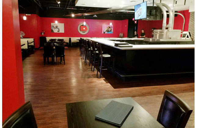 AMKO M865 Black Commercial Grade Restaurant Chair