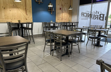 AMKO T52 Laminate Graphite Restaurant Table Top