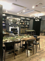 AMKO M5641 Black Commercial Grade Restaurant Chair