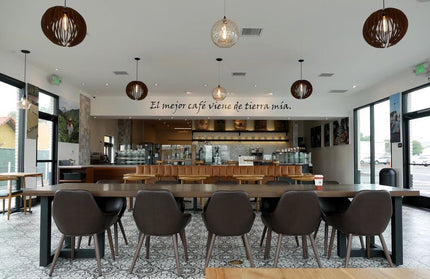 AMKO M5657 Brown Commercial Grade Restaurant Chair