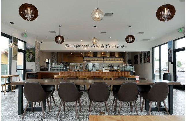 AMKO M5657 Brown Commercial Grade Restaurant Chair