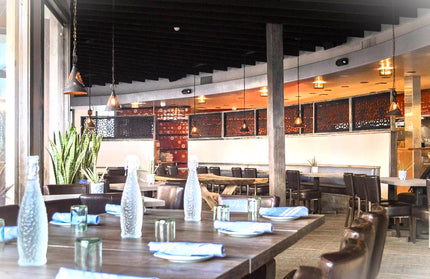 AMKO M5560 Brown Commercial Grade Restaurant Chair