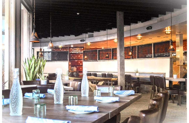 AMKO M5560 Brown Commercial Grade Restaurant Chair