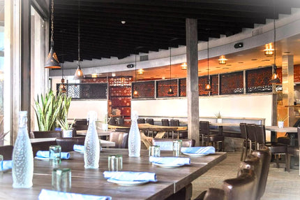 AMKO M5560 Brown Commercial Grade Restaurant Chair