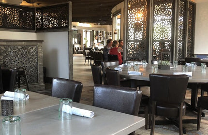 AMKO M5560 Brown Commercial Grade Restaurant Chair