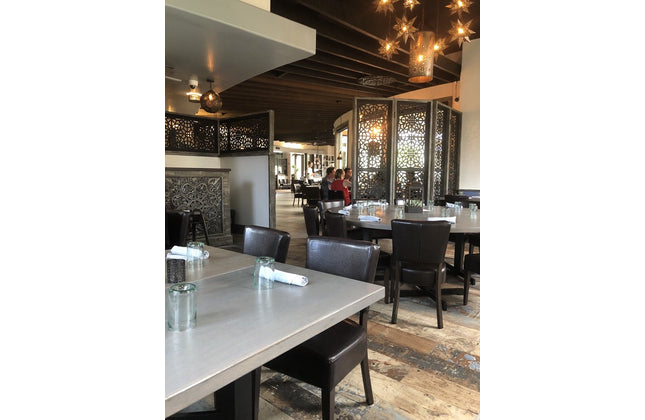 AMKO M5560 Brown Commercial Grade Restaurant Chair