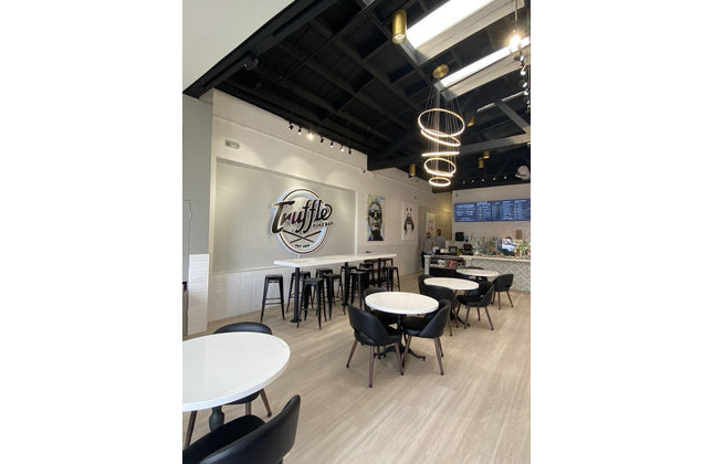 AMKO M5670 Black Commercial Grade Restaurant Chair