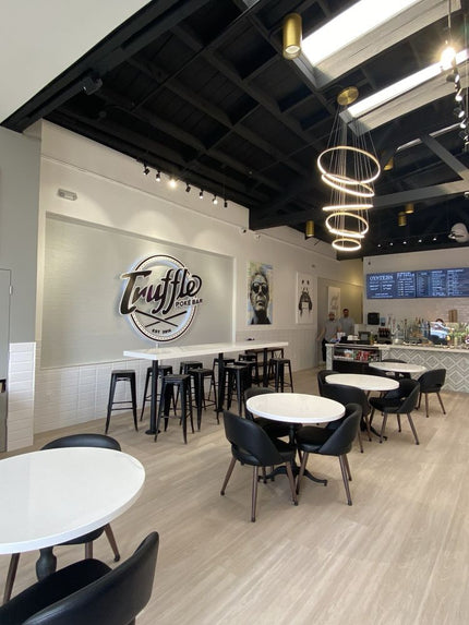 AMKO M5670 Black Commercial Grade Restaurant Chair