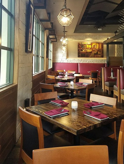 AMKO 885P Commercial Grade Restaurant Wood Chair