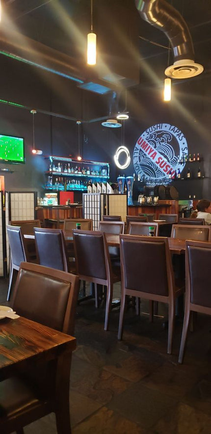 AMKO M955 Walnut Brown Commercial Grade Restaurant Chair