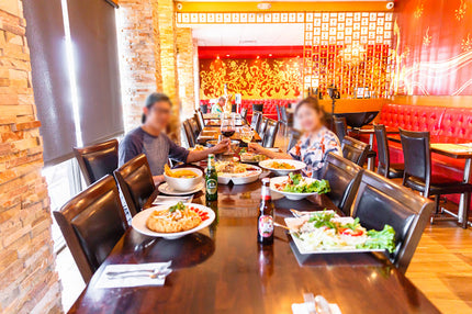 AMKO M865 Black Commercial Grade Restaurant Chair