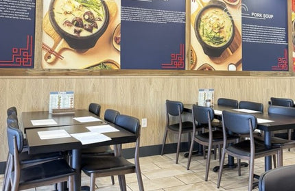 AMKO M5641 Black Commercial Grade Restaurant Chair