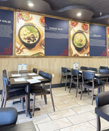 AMKO M5641 Black Commercial Grade Restaurant Chair