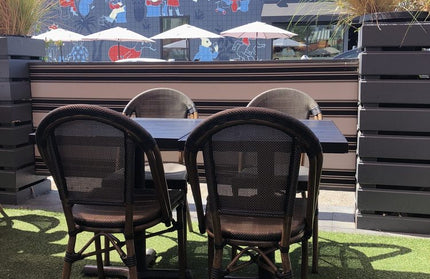 AMKO 608SC Aluminum Commercial Grade Restaurant Chair