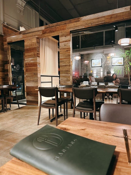 AMKO M5641 Brown Commercial Grade Restaurant Chair