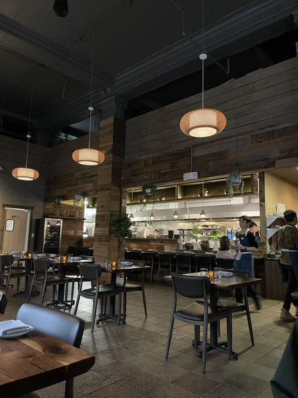 AMKO M5641 Brown Commercial Grade Restaurant Chair