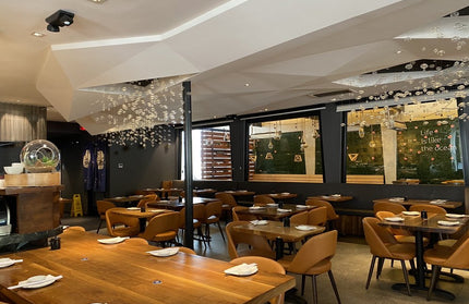 AMKO M5670 Orange Commercial Grade Restaurant Chair